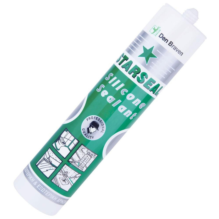 ΣΙΛΙΚΟΝΗ STARSEAL ΓΕΝΙΚΗΣ ΧΡΗΣΗΣ 260ML ΓΚΡΙ