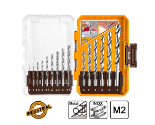 Τρυπάνια Μετάλλου M2 HSS Cobalt Σετ 15 τεμ.