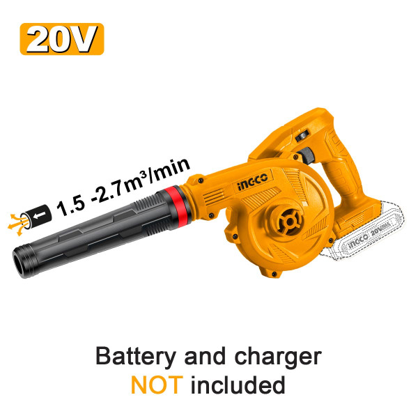 Φυσητήρας Μπαταρίας 20V Li-Ion SOLO 2 θέσεων