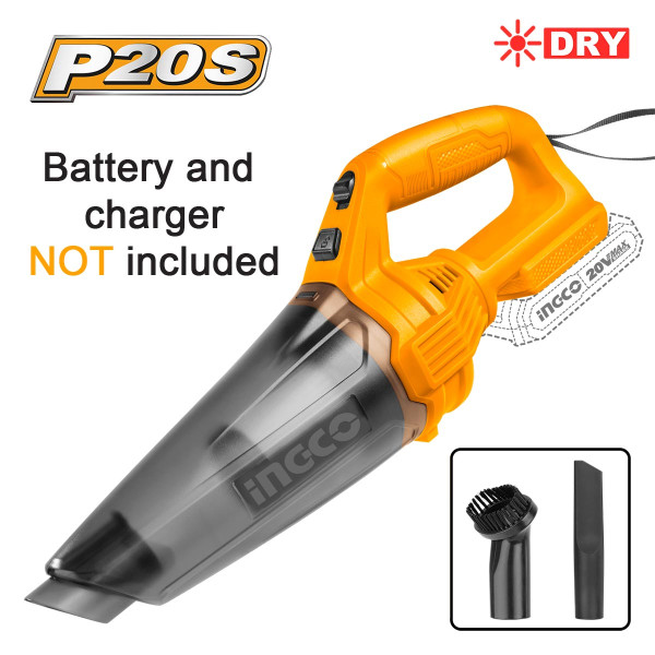 Σκούπακι Μπαταρίας 20V Li-Ion SOLO 140W