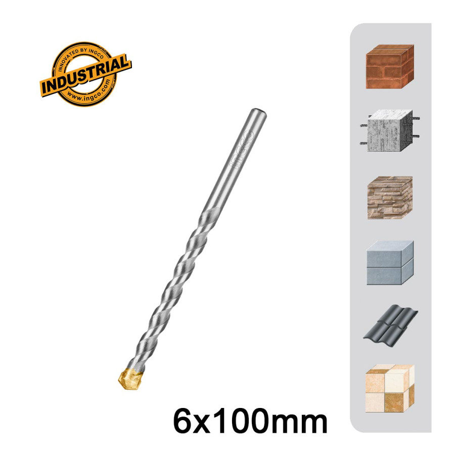 Διαμαντοτρύπανο 6x100mm