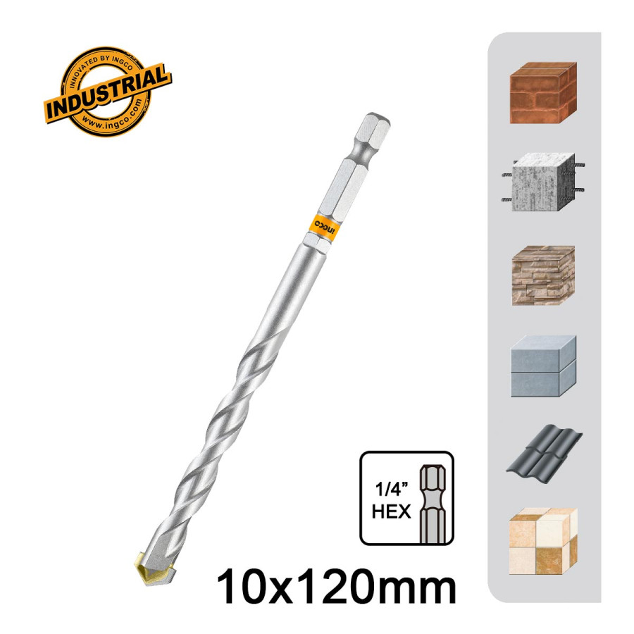 Διαμαντοτρύπανο 10x120mm 1/4