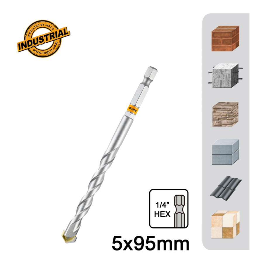 Διαμαντοτρύπανο 5x95mm 1/4
