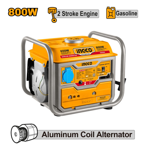 Γεννήτρια Βενζίνης  0.8kW 1kVA 2HP