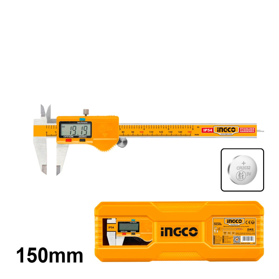 Παχύμετρο Ψηφιακό INOX 150mm