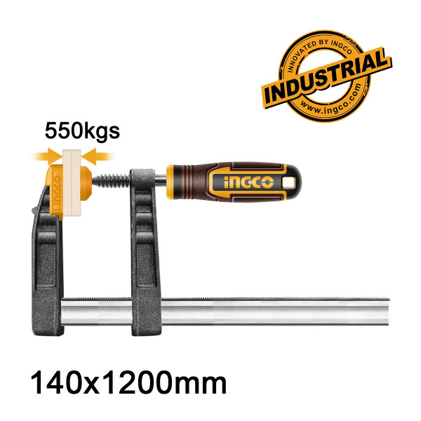 Σφιγκτήρας Μαραγκών Βαρέος Τύπου 140x1200mm 550kg