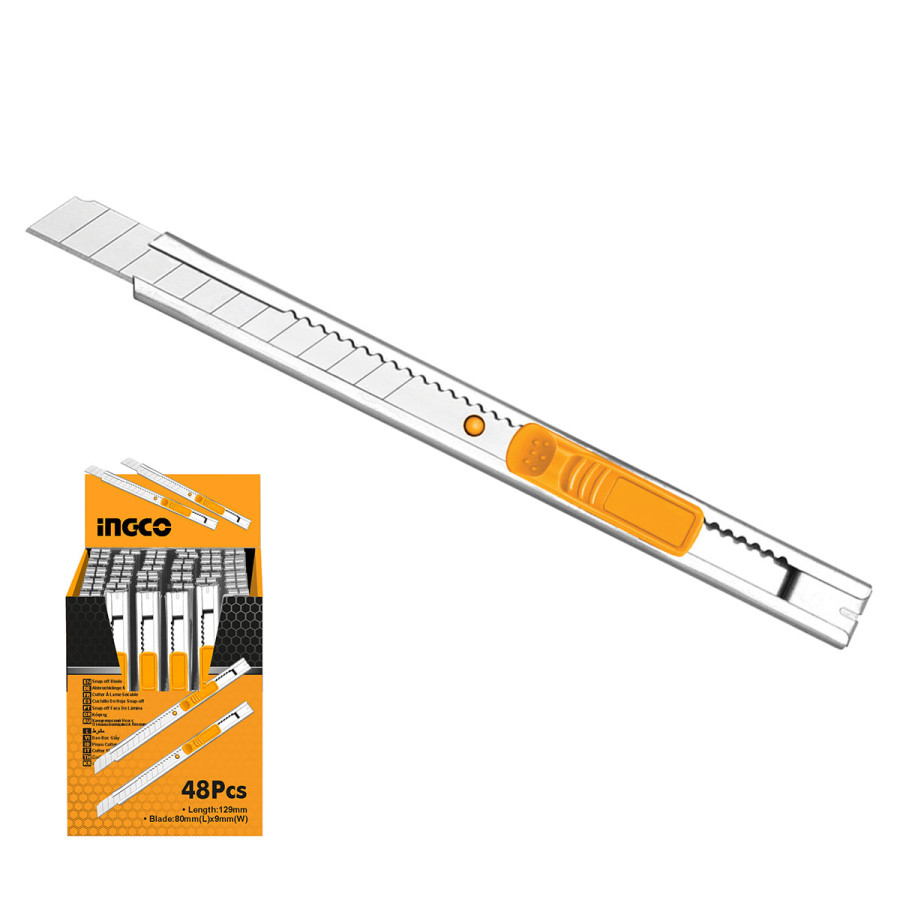 Φαλτσέτα Μεταλλική Inox Μίνι με Λάμα 9x80mm