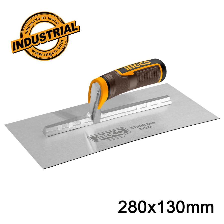 Σπάτουλα Πλακιδίων Ίσια INOX 280x130mm