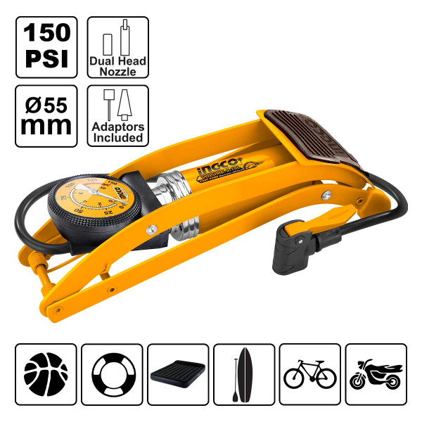 Τρόμπα Αέρος Ποδιού 150 PSI